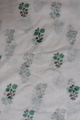 KOTA PURE UNSTICH WHITE & GREEN SUIT