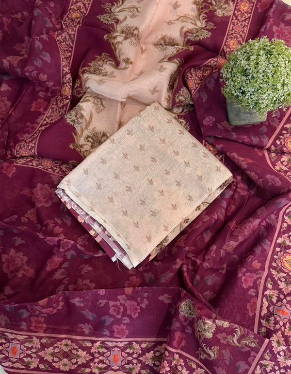 Mulmul Digital Print Suit Set