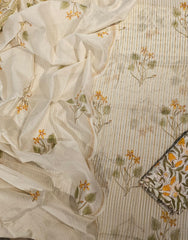 Chanderi Hand Block Suit set