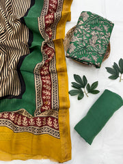 Chanderi Maheshwari Suit Set