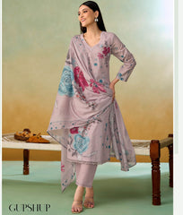 Sarg Cotton Embroidery Suit Set