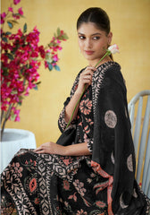 Beautiful Cotton Crocia Suit