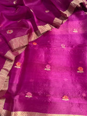 Pure Kora Organza Banarasi Kurta Dupatta