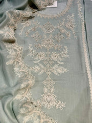 Mulmul Chanderi Zari Thread Work S.F