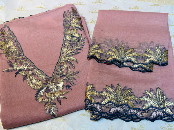 Mulmul Cutwork Suit Set