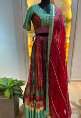 Embroidery Silk Lehenga Set