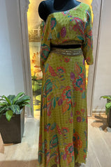 Hand Embroidery Cape Set