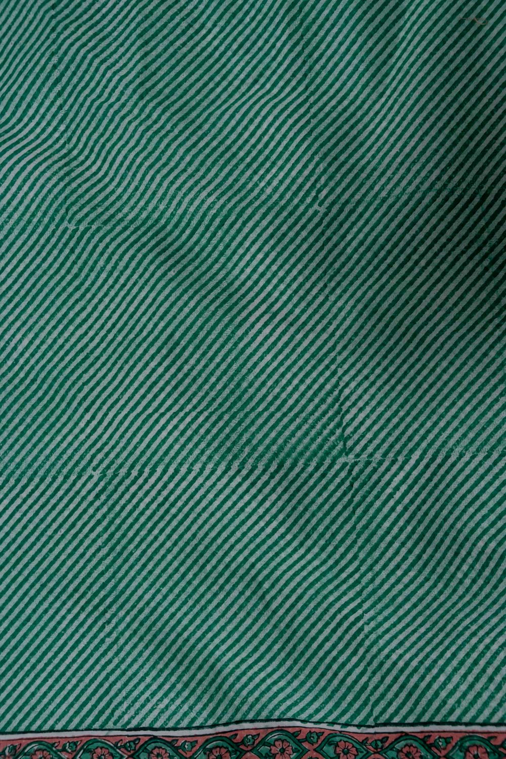 KOTA PURE UNSTICH WHITE & GREEN SUIT