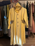 yellow kurta set