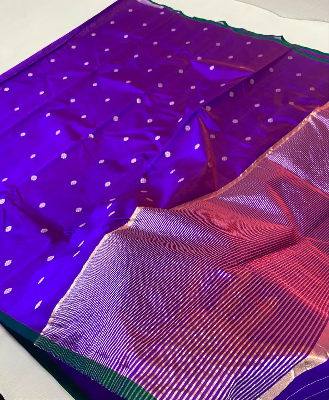 Pure Kora Handloom Saree