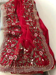 Pure Organza Hand Work Saree