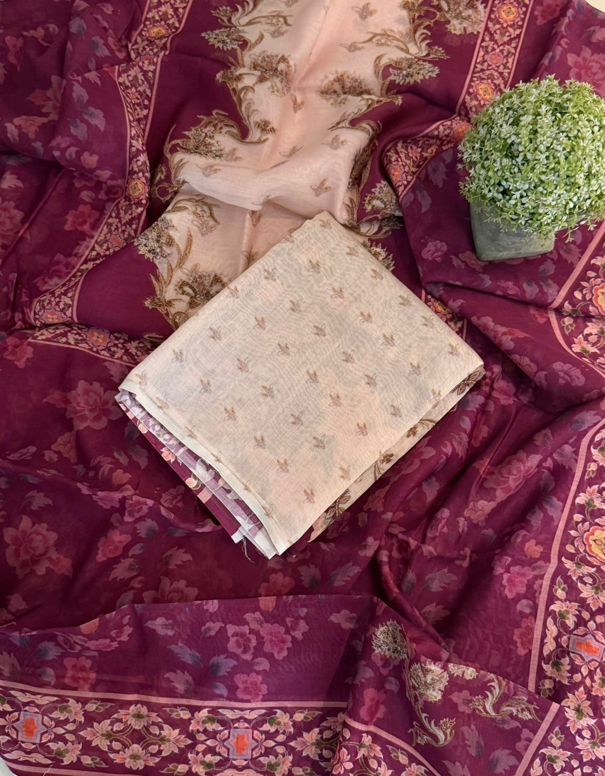 Mulmul Digital Print Suit Set
