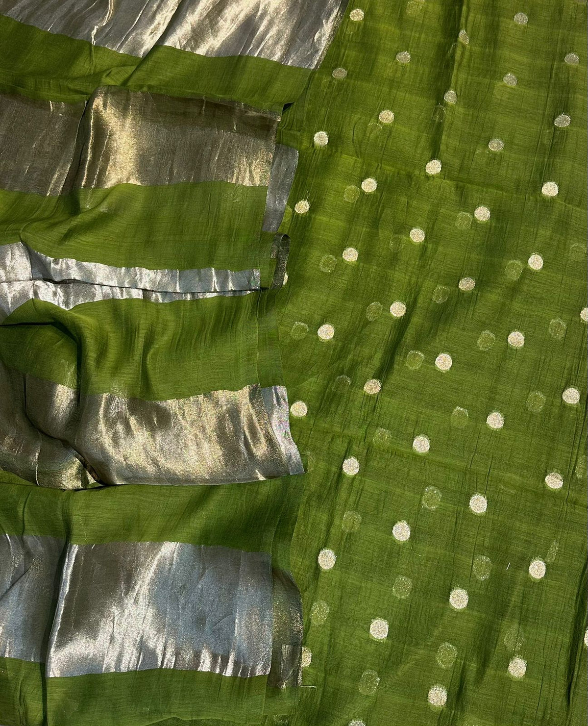 Chanderi Mulmul S.F Stripe Dupatta