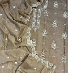 Mulmul Chanderi Thread Embroidery S.F