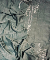 Mulmul Embroidery Suit Set