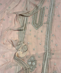Georgette Hand Embroidery Suit Set