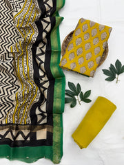 Chanderi Maheshwari Suit Set