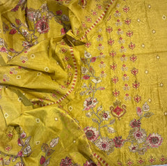 Chanderi Thread Embroidery S.F