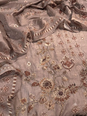 Chanderi Thread Embroidery S.F