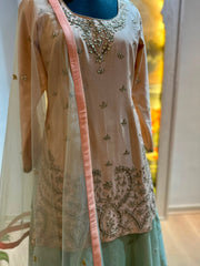 Elegant Embroidered Lehenga Set