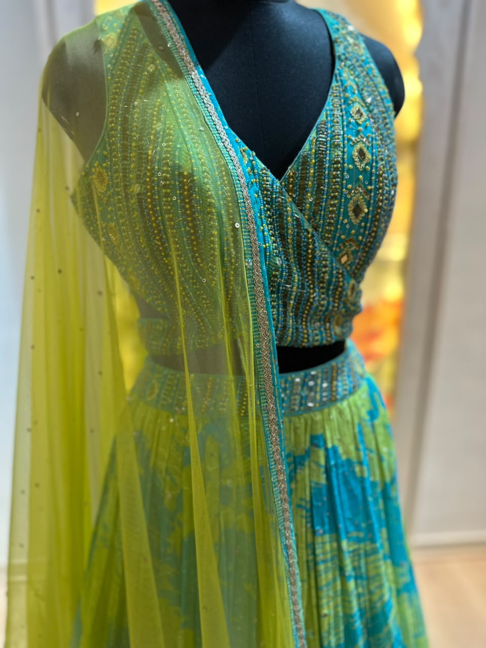 Embroidery Hand Work Lehenga Set