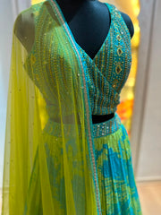 Embroidery Hand Work Lehenga Set
